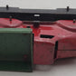Marx 562 Prewar Marx 562 Vintage O Gauge Flatcar with Red & Green Dump Truck VG