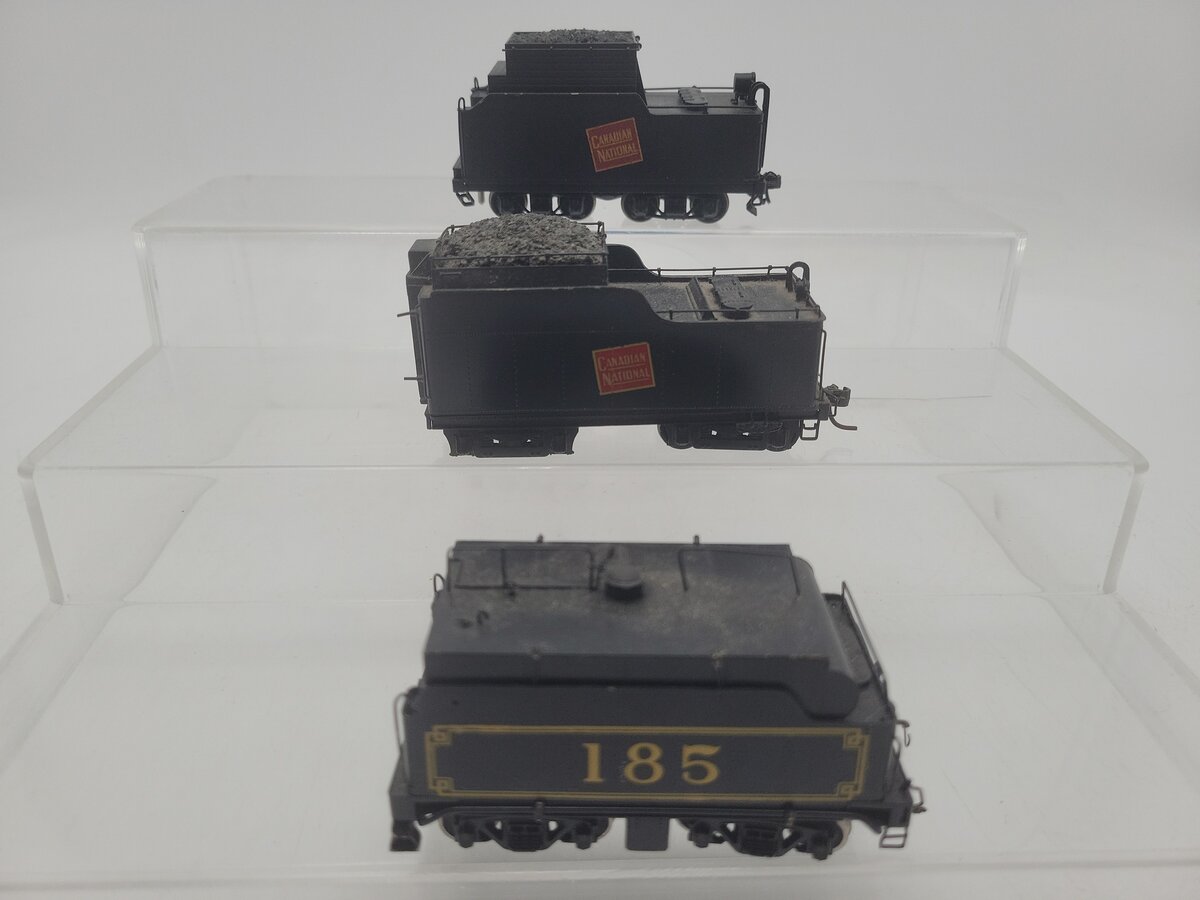 HO Scale BRASS CUSTOM Assorted Tenders: [3] EX