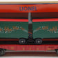 Lionel 6-39477 O Gauge Christmas Flatcar w/Reindeer Trailers LN/Box