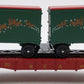 Lionel 6-39477 O Gauge Christmas Flatcar w/Reindeer Trailers LN/Box