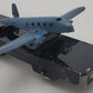 Marx O Gauge Vintage Litho Flat Car w/Airplane VG