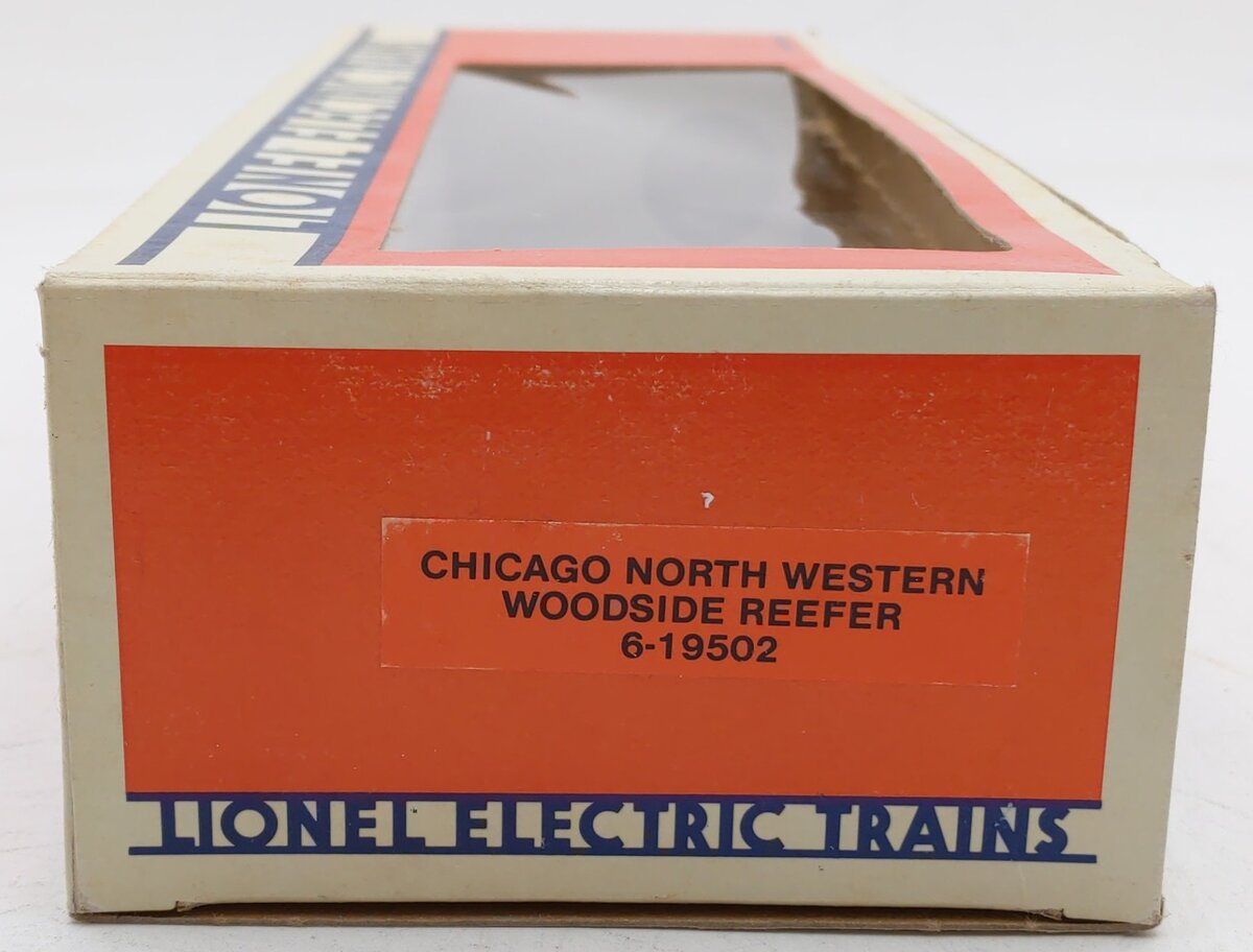 Lionel 6-19502 O Gauge Chicago North Western Woodside Reefer EX/Box