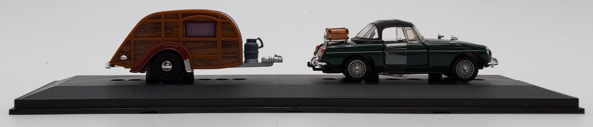 K-Line K-94455 1:43 Scale MGB Soft Top w/ Slumber Coach EX/Box