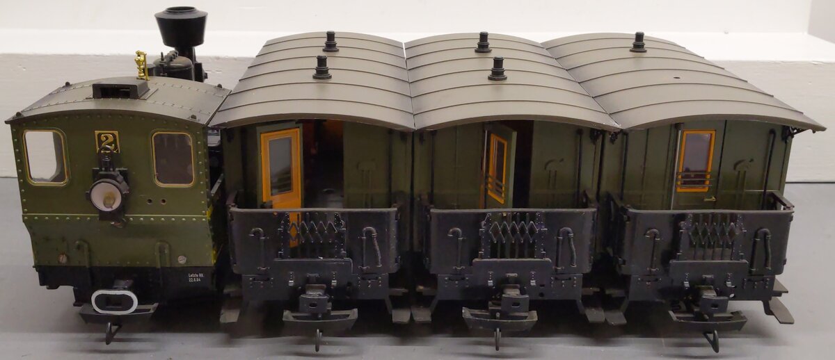 LGB G Scale 150 Anniversary Jahre Deutsche Gisenbahn Nurnberg Train Set VG/Box