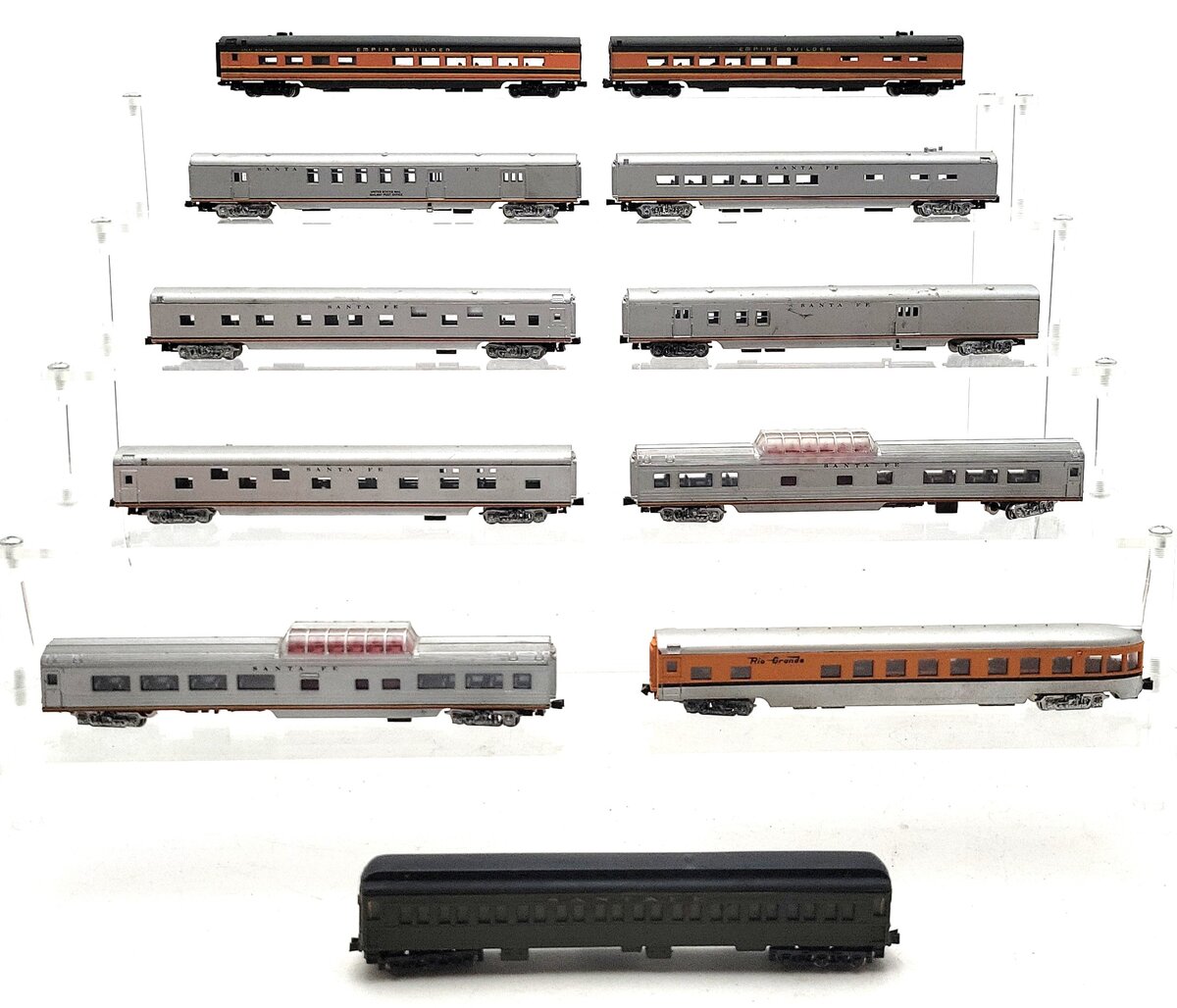 Con-Cor & Rivarossi N Scale Assorted Passenger Cars [11] VG