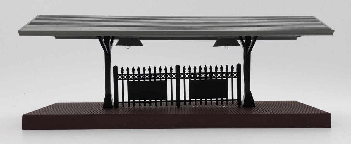 MTH 30-9006 O Gauge Passenger Station Platform (Gray Roof/Brown Base) EX/Box