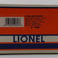 Lionel 6-19628 O Gauge Lion Oil TC 8D Single Dome Chrome Plated Tank Car #2256 EX/Box