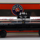 Lionel 6-19628 O Gauge Lion Oil TC 8D Single Dome Chrome Plated Tank Car #2256 EX/Box