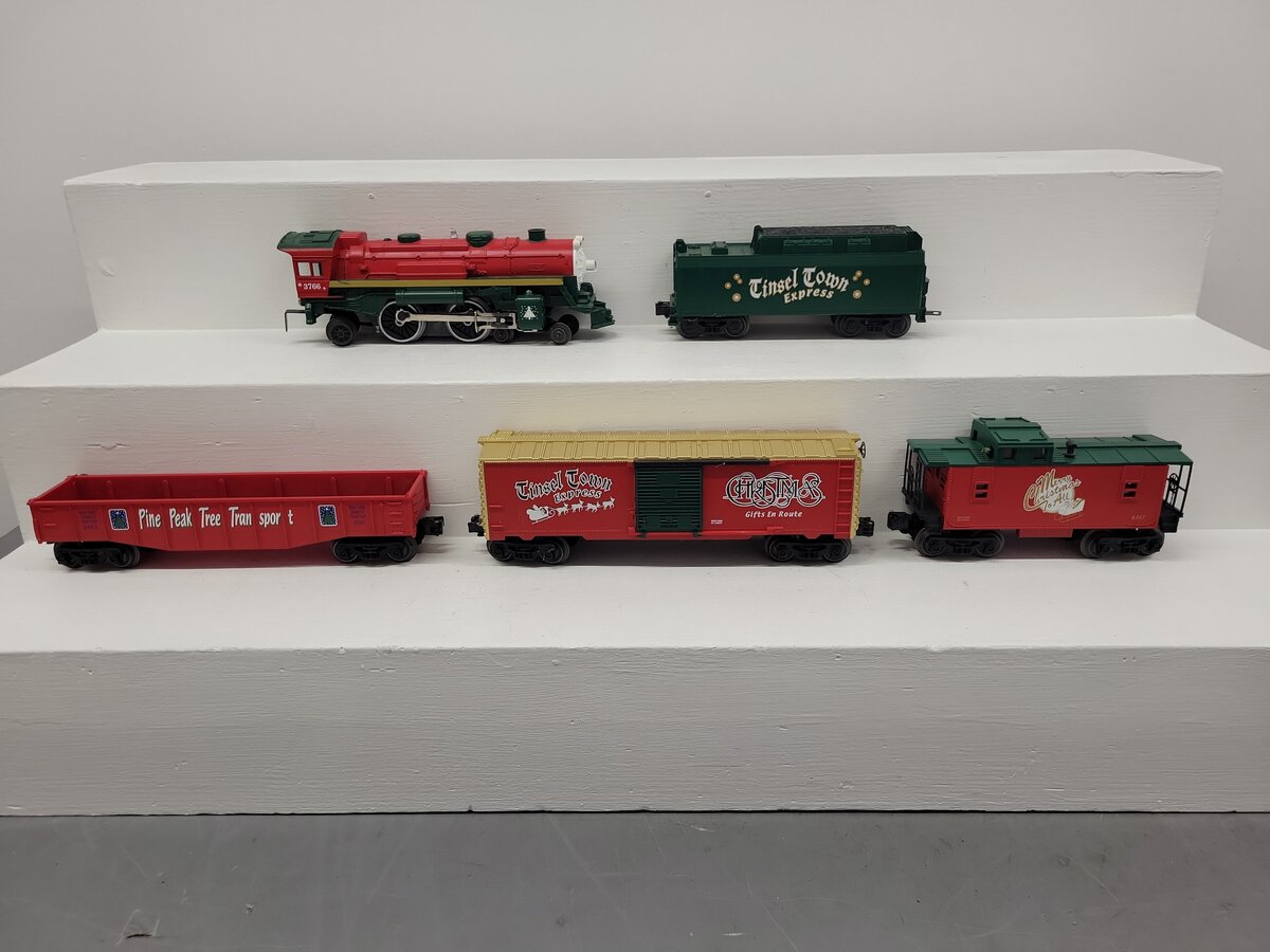 Lionel 6-21944 O Gauge Celebrate A Lionel Christmas Steam Locomotive Set EX/Box