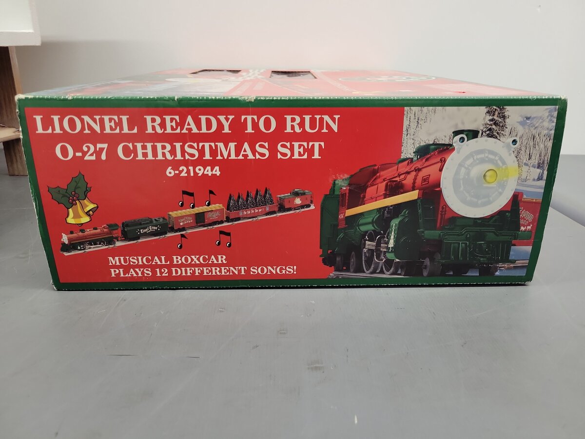 Lionel 6-21944 O Gauge Celebrate A Lionel Christmas Steam Locomotive Set EX/Box