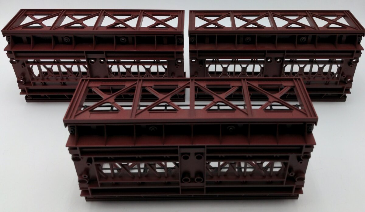 MTH 40-1104 MTH 40-1104 O Scale Girder Bridge in Rust (No Piers) [3] LN