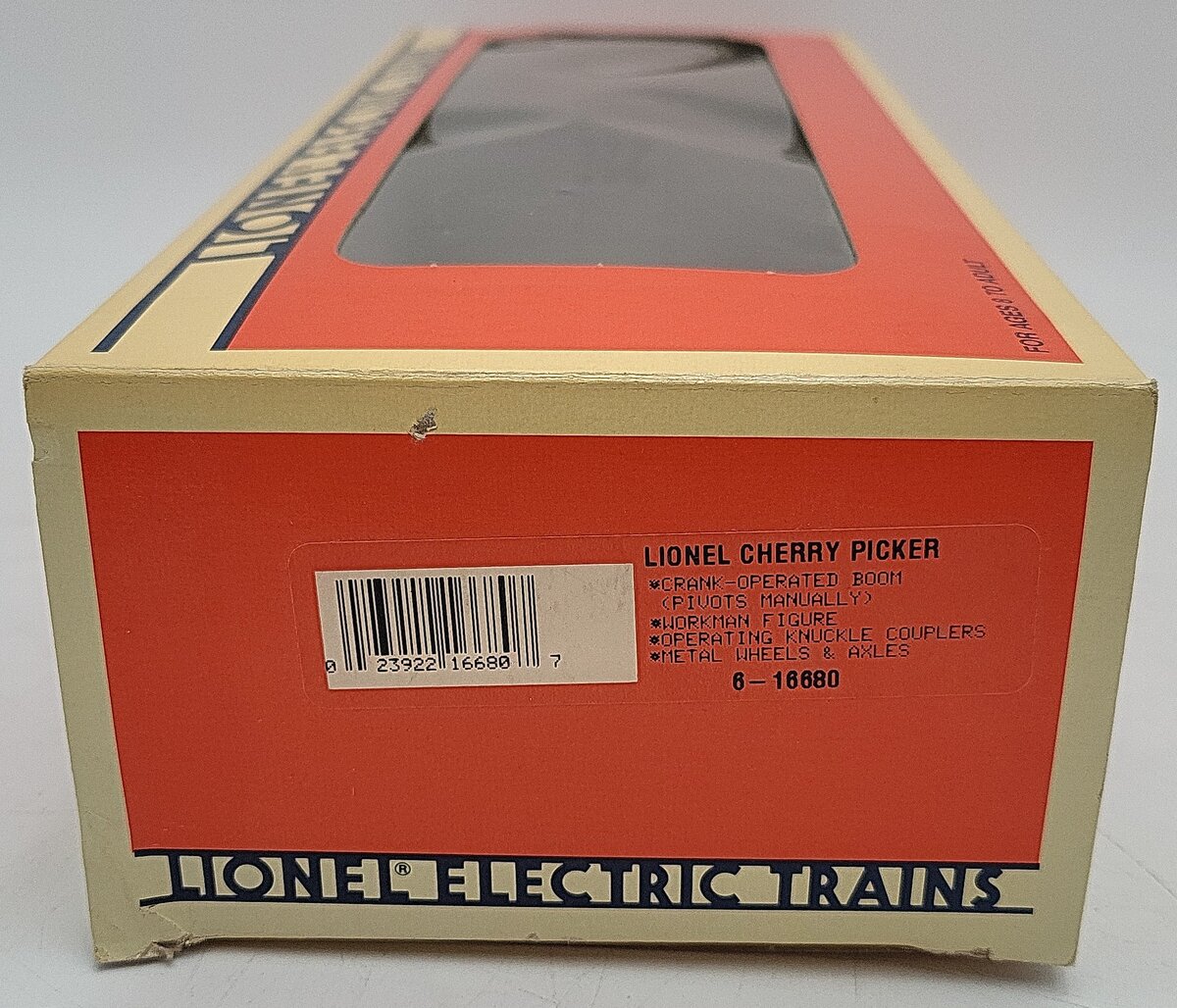 Lionel 6-16680 O Gauge Lionel Cherry Picker Car EX/Box