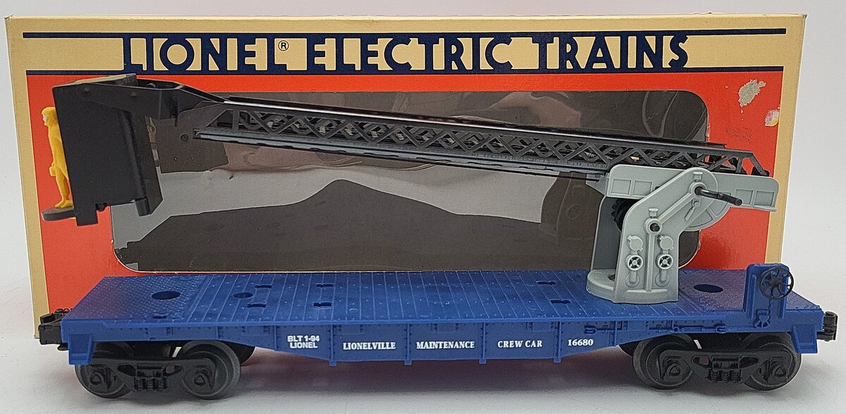Lionel 6-16680 O Gauge Lionel Cherry Picker Car EX/Box
