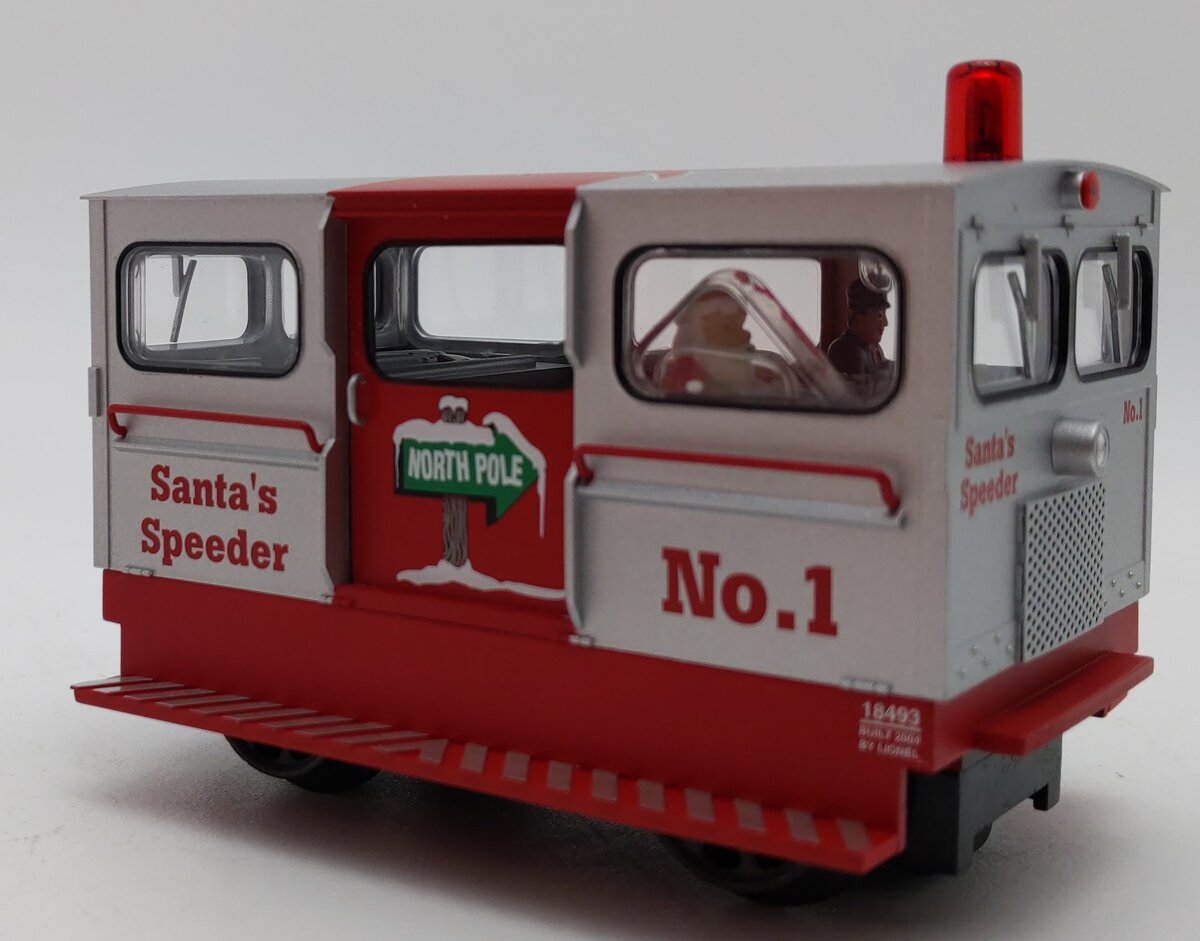 Lionel 6-18493 O Gauge Santa's Speeder #1 EX/Box