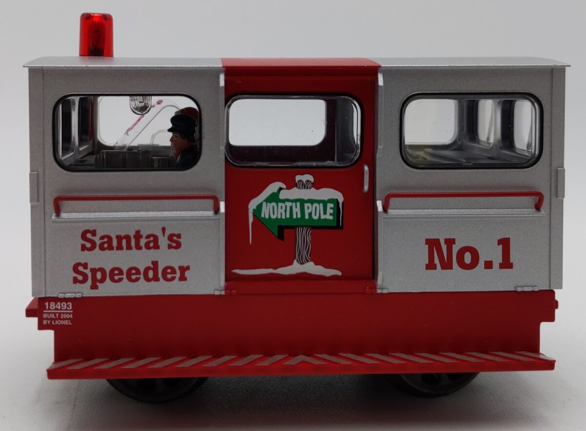 Lionel 6-18493 O Gauge Santa's Speeder #1 EX/Box