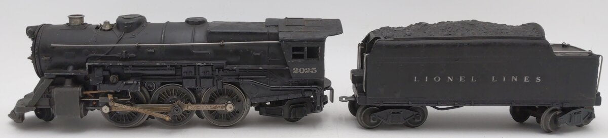 Lionel 2025 Vintage O 2-6-2 Diecast Steam Locomotive &Tender VG