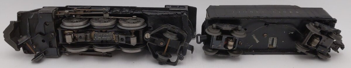 Lionel 2025 Vintage O 2-6-2 Diecast Steam Locomotive &Tender VG