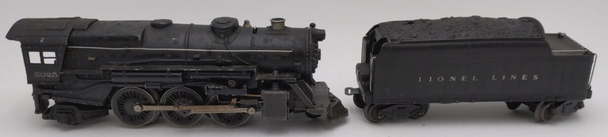 Lionel 2025 Vintage O 2-6-2 Diecast Steam Locomotive &Tender VG