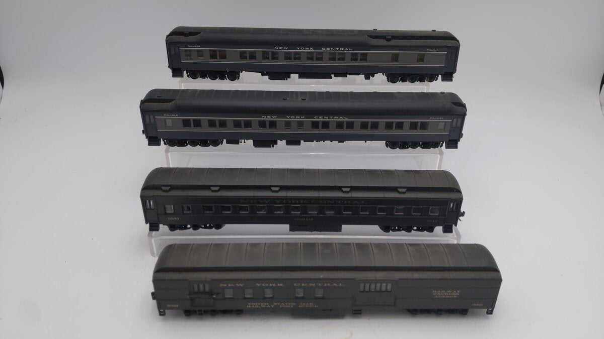 HO Scale New York Central Assorted Passenger Cars: 3089, 3243 [4] VG