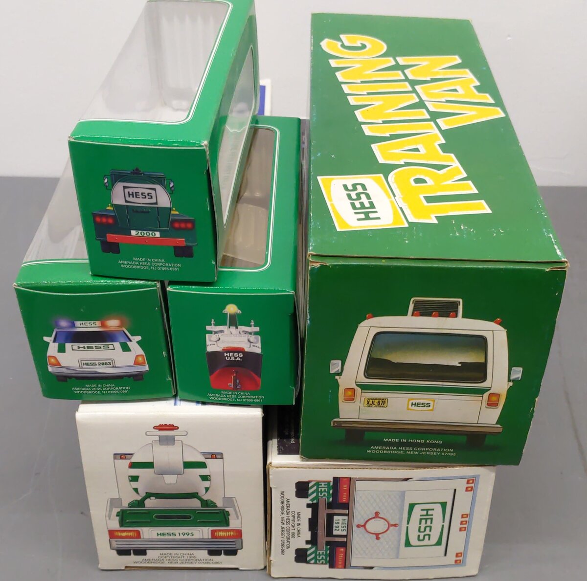 Hess Assorted Vehicles 1992, 1995, 2000, 2002, 2003 [6] EX/Box
