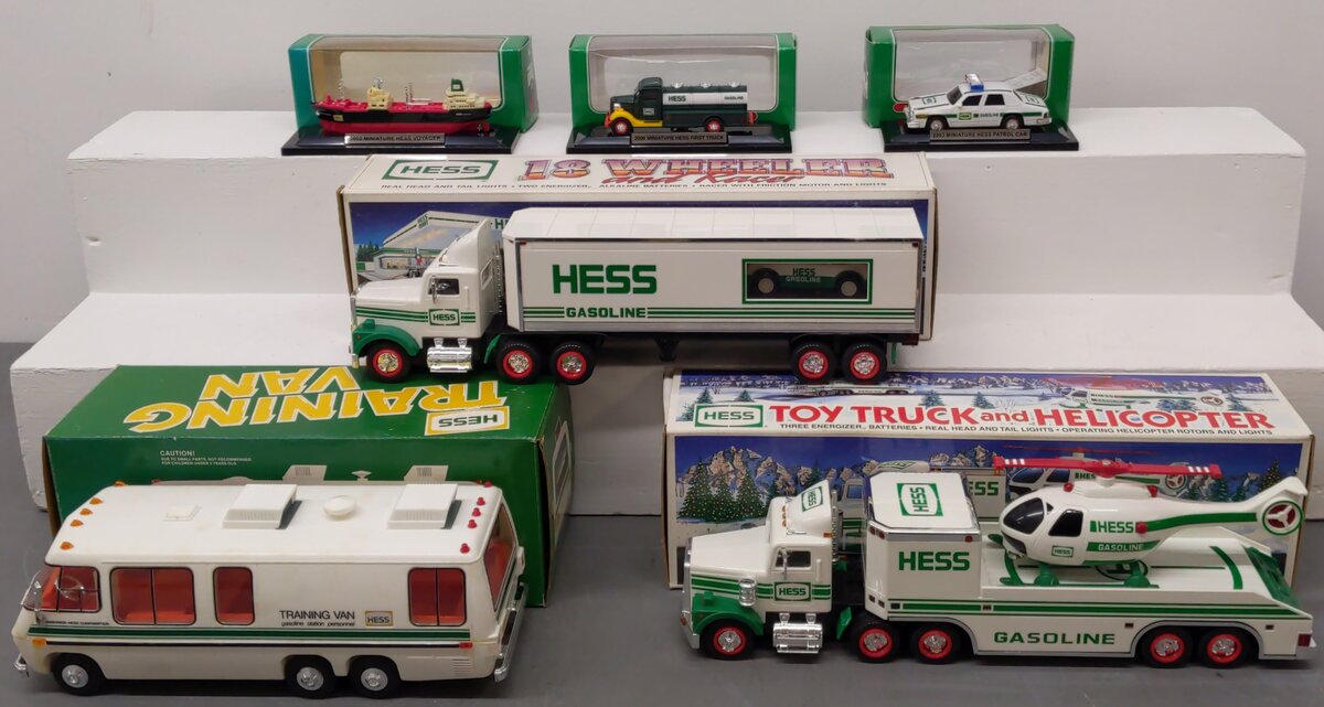 Hess Assorted Vehicles 1992, 1995, 2000, 2002, 2003 [6] EX/Box