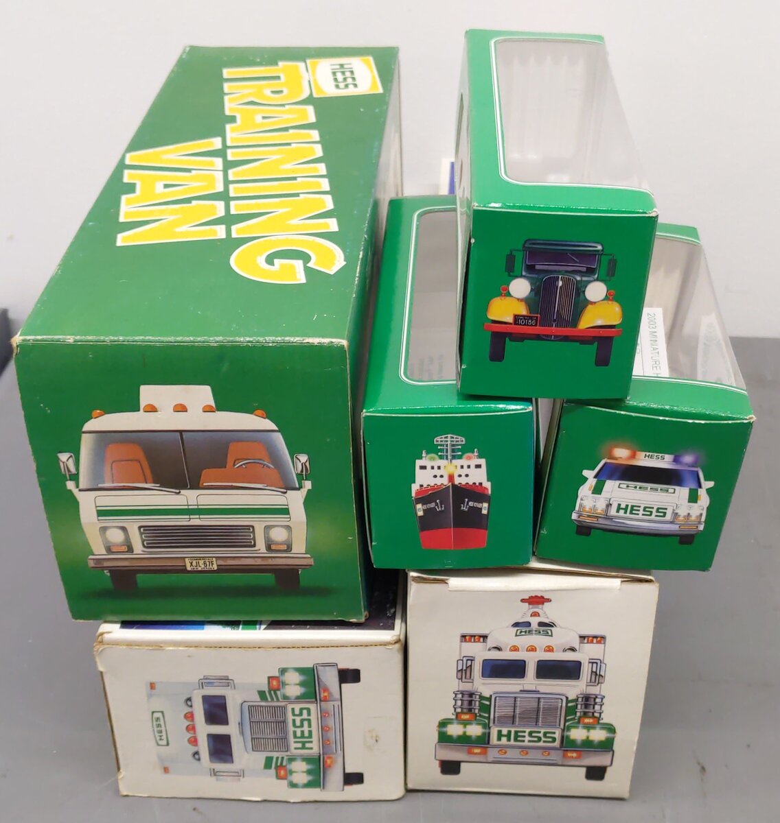 Hess Assorted Vehicles 1992, 1995, 2000, 2002, 2003 [6] EX/Box