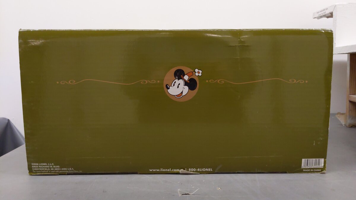 Lionel 6-30054 O 2006 World of Disney Limited Edition O Gauge Steam Train Set EX/Box