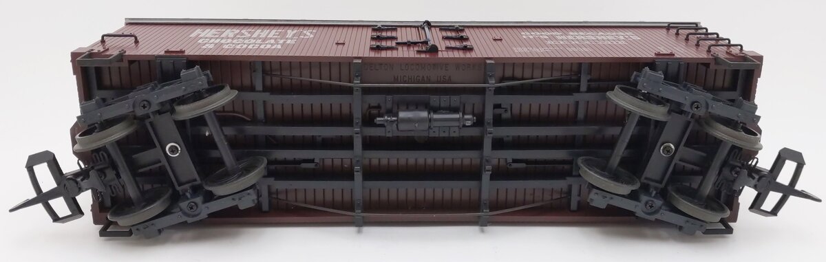 Delton 4258H G Scale Hershey's Chocolate & Cocoa Reefer Car #1010 VG