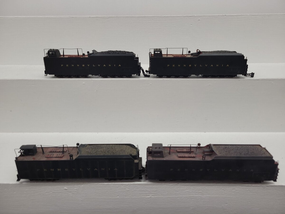 Broadway Limited HO Scale Assorted Pennsylvania Tenders: [4] VG