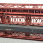 MTH 40-1059 O Gauge Custom Rust Colored Girder Bridges (No Piers) VG