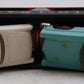 Lionel 6414 Vintage O Gauge Postwar Evans Autoloader with 3 Automobiles VG
