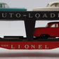 Lionel 6414 Vintage O Gauge Postwar Evans Autoloader with 3 Automobiles VG