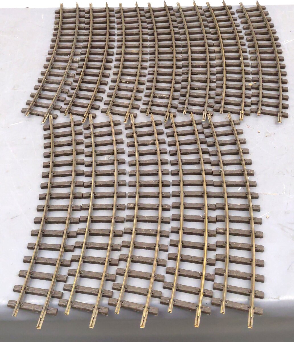 LGB 16000 R3 22.5 Degree Curved Track (Box of 12) VG/Box
