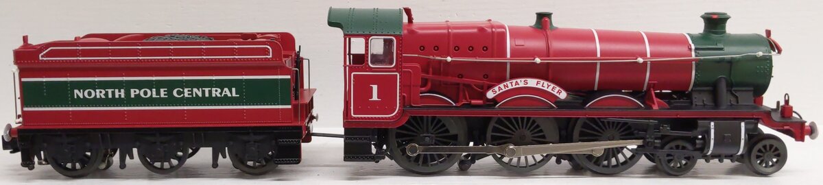 Lionel 6-38671 Santa Flyer 4-6-0 Steam Locomotive & Tender #1 EX/Box