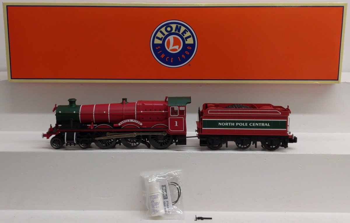Lionel 6-38671 Santa Flyer 4-6-0 Steam Locomotive & Tender #1 EX/Box
