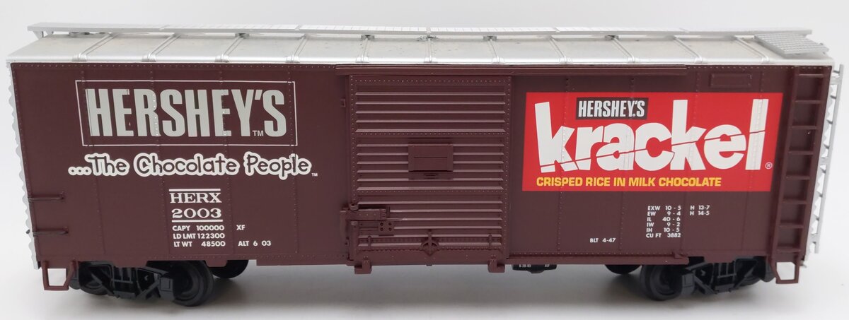 Aristo-Craft 46065 G Scale Hershey's Krackel Steel Boxcar #2003 EX