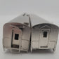 Lambert HO Scale Assorted Nickel Plated Brass Passenger Cars: [2] EX