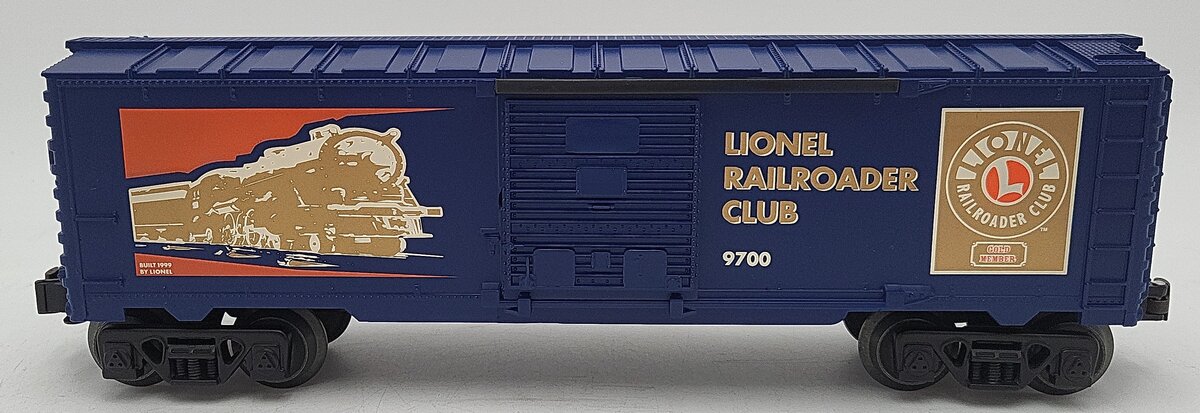 Lionel 6-19978 Lionel RR Club Gold Member Boxcar Set EX/Box