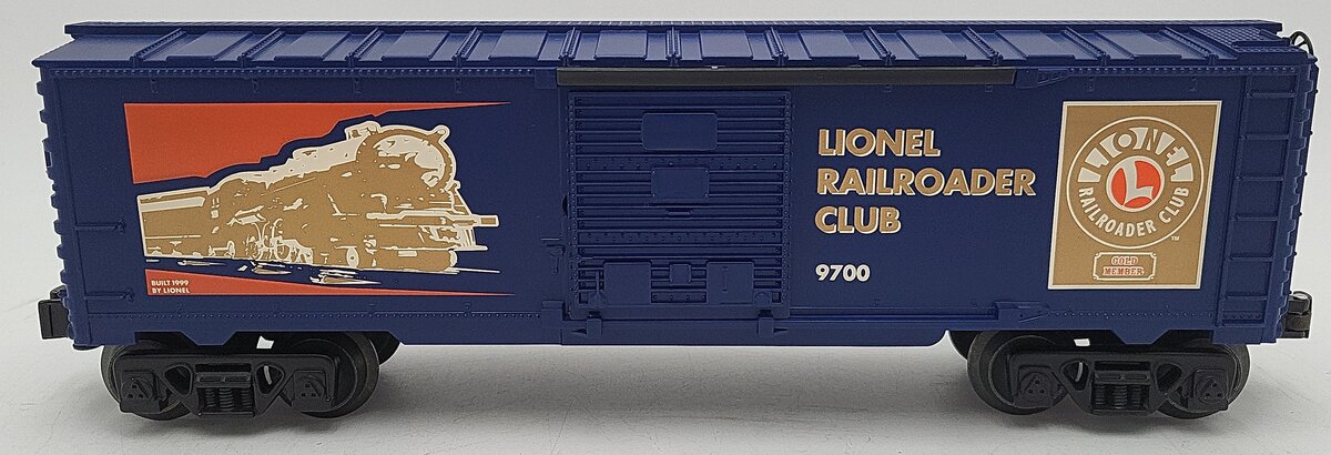 Lionel 6-19978 Lionel RR Club Gold Member Boxcar Set EX/Box