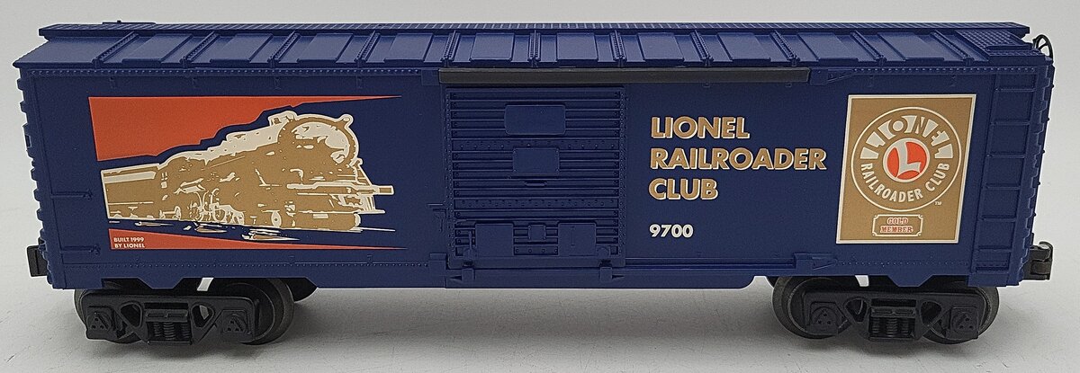 Lionel 6-19978 Lionel RR Club Gold Member Boxcar Set EX/Box