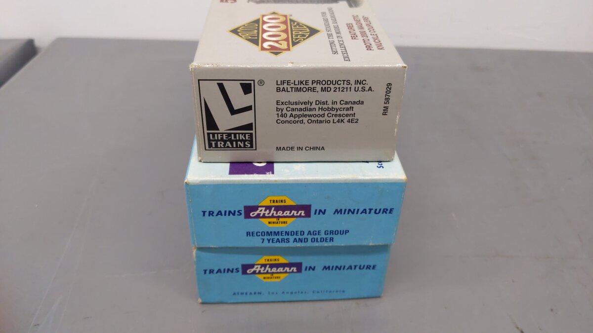 Athearn & Proto 2000 HO Assorted Passenger & Freight Car Kits 4903, 61174 [3] EX/Box