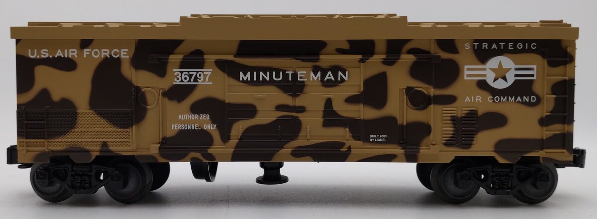 Lionel 6-36797 O Gauge Operation Iraqi Freedom Minuteman Missile Car LN/Box