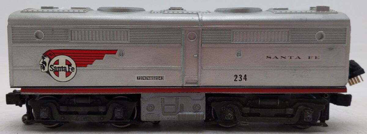 Custom Built O Gauge Santa Fe Powered B-Unit Diesel Locomotive #234 VG