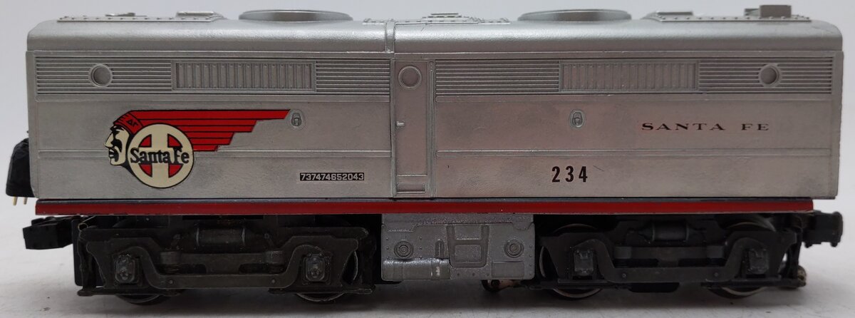 Custom Built O Gauge Santa Fe Powered B-Unit Diesel Locomotive #234 VG