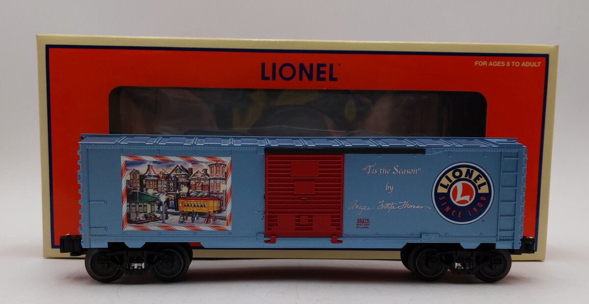 Lionel 6-36276 O Gauge Angela Trotta Thomas Tis the Season Boxcar LN/Box
