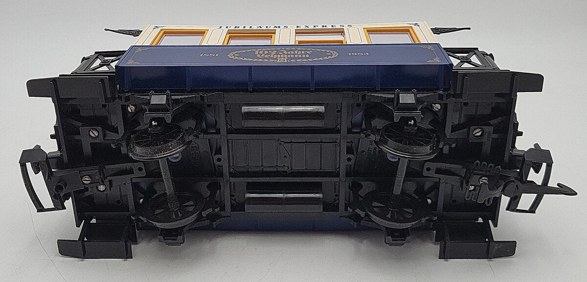 LGB 1983 G Scale Cream & Blue Passenger Car #102 EX/Box