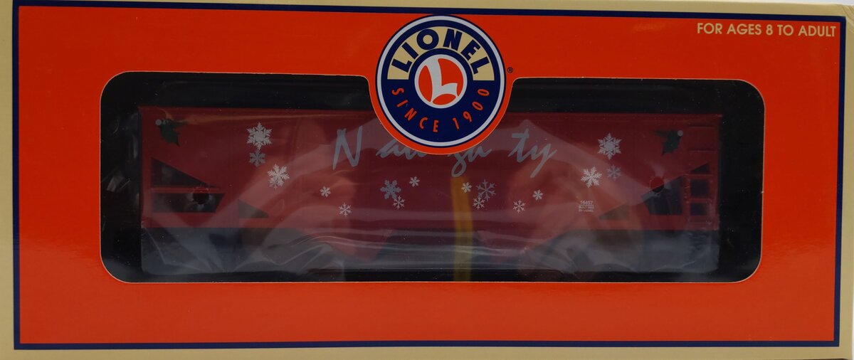 Lionel 6-16467 O Gauge Naughty & Nice Hopper (2 Pack) LN/Box