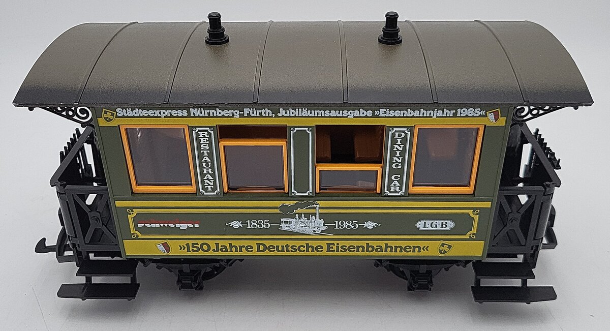 LGB 3013 G 150th Anniversary Deutsche Eisenbahnen Pass. Car EX/Box