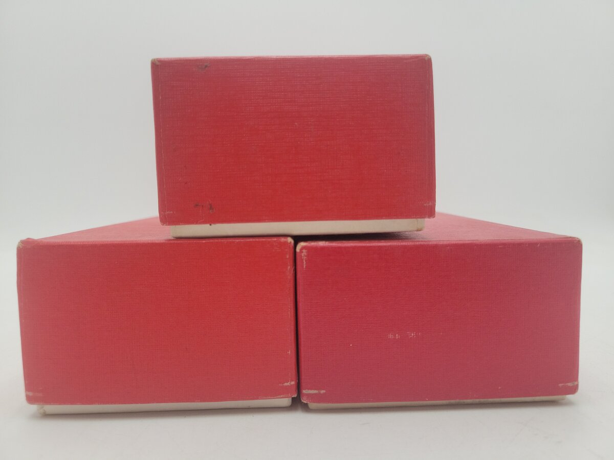 S. Soho & Co. 1610, 1601, & 1605 HO Scale Assorted Passenger Car Boxes: [3] VG/Box