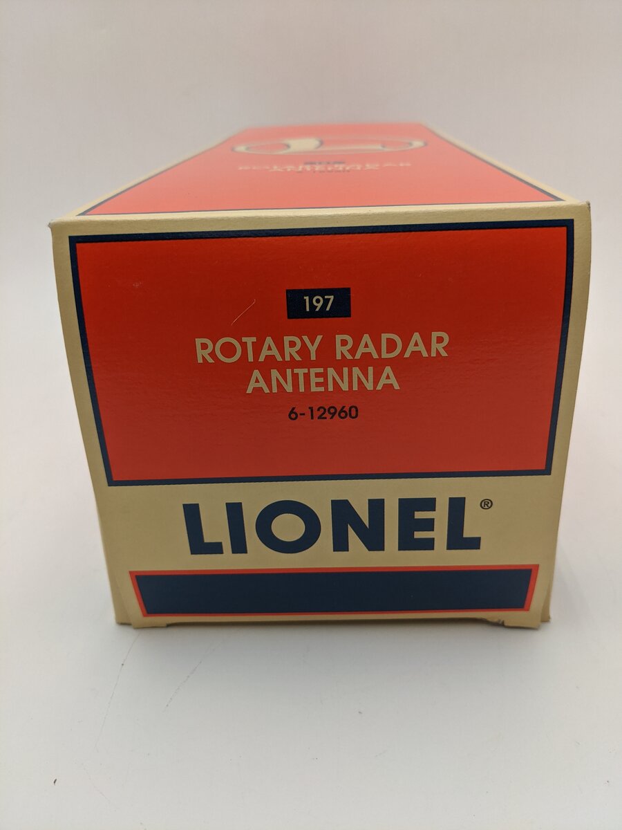 Lionel 6-12960 O Rotary Radar Antenna #197 EX/Box